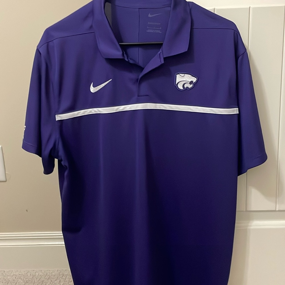 Kansas state men’s golf polo shirt
